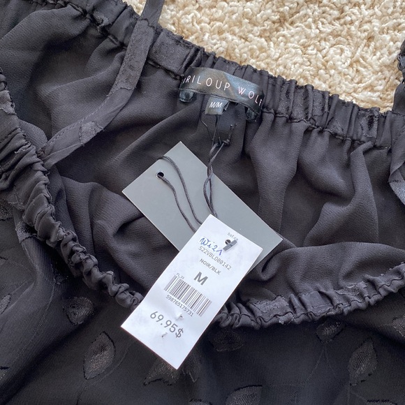 NWT Mariloup Wolfe blouse - Picture 4 of 5